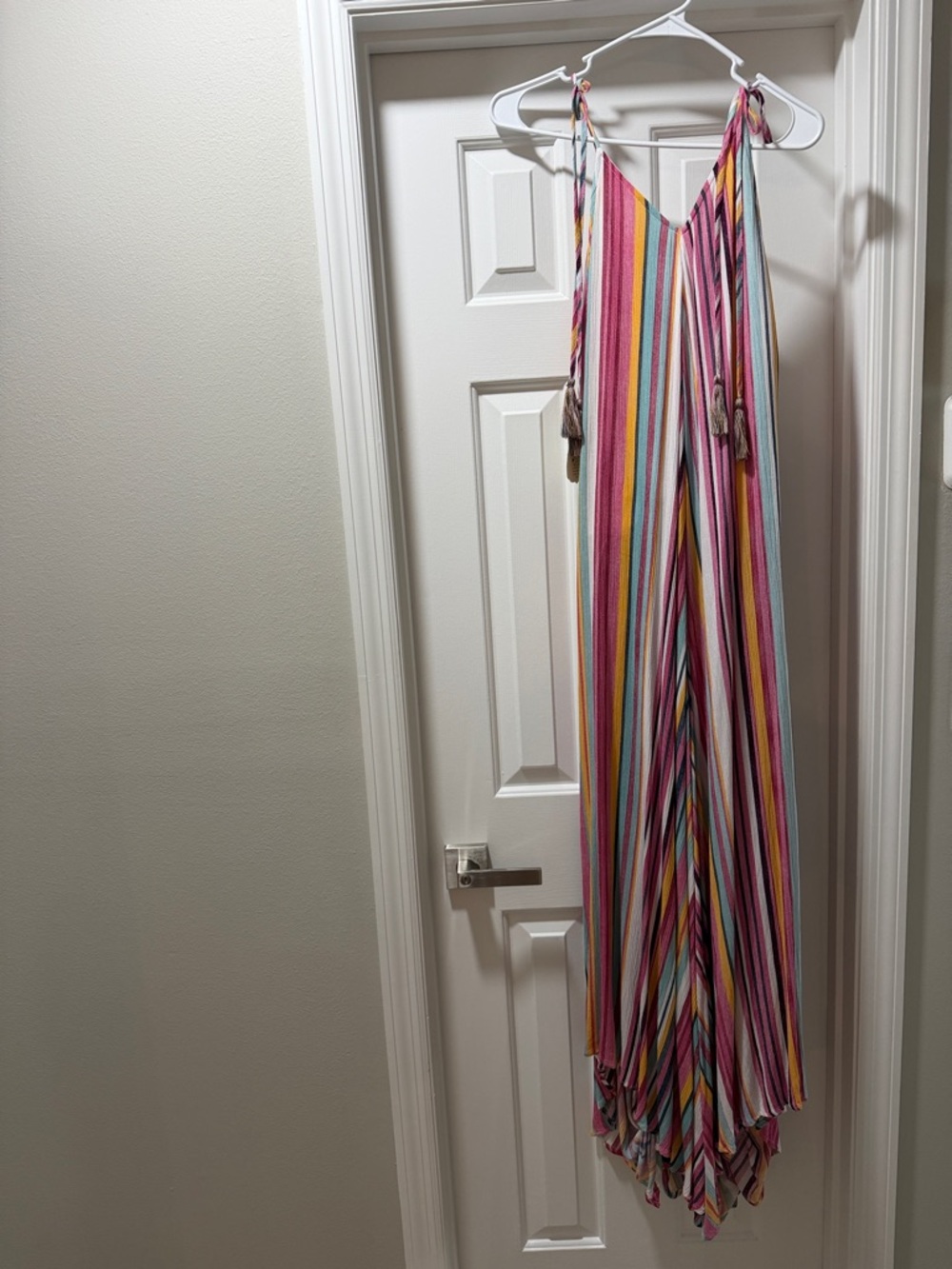 Altar'd State Multicolor Striped Maxi Dress